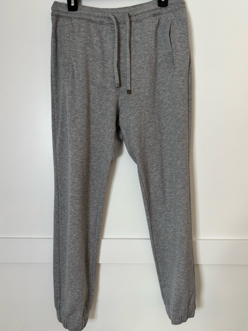 Hugo Boss Gray Heather Drawstring Joggers size large